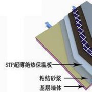 STP超薄绝热板薄外墙系统